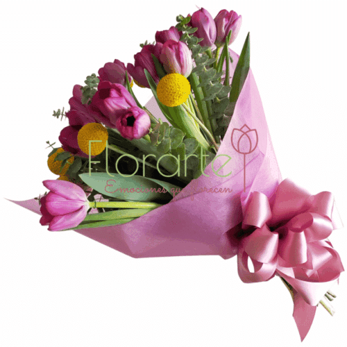 Ramo Besos Violeta2LOG Envía flores a la CDMX