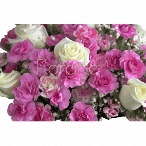 Canasta Blancura de Princesa 4LOG Envía flores a la CDMX