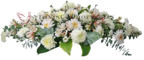 Arreglo funebre Flores a tus Píes 2 LOG Envía flores a la CDMX