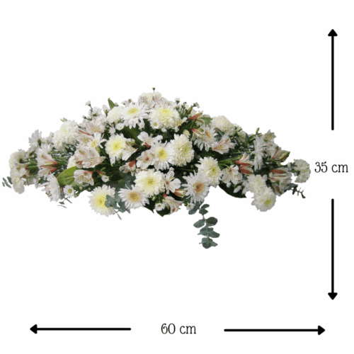 Arreglo funebre Flores a tus Píes 2 MED Envía flores a la CDMX