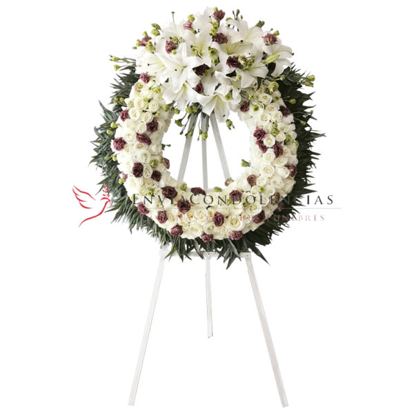 Corona de Flores para funeral