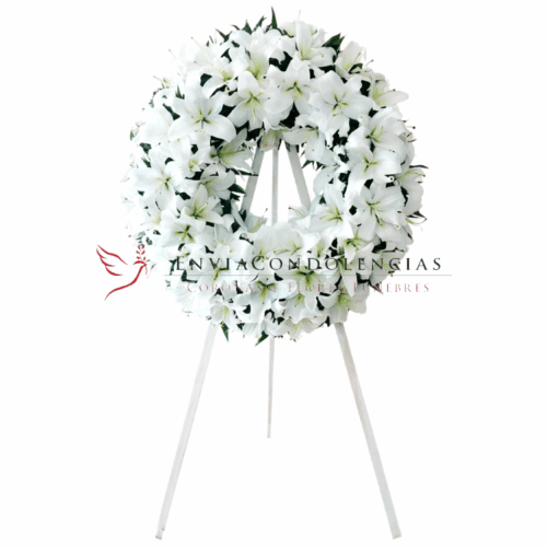 corona para funeral corona funebre