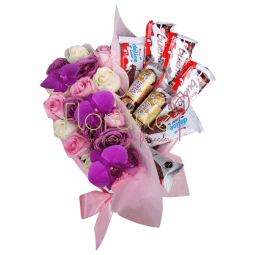 Corazón Floral: Chocorquí