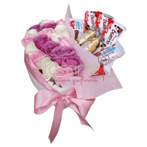 Corazón Floral: Dulce y Tierno Corazón