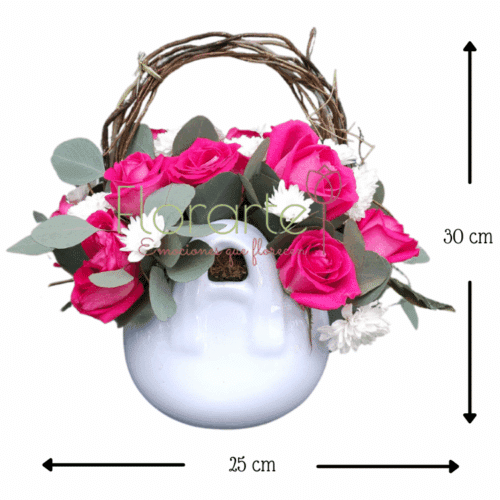 Arreglo Floral Bolsa de Paz y Cariño 1MED