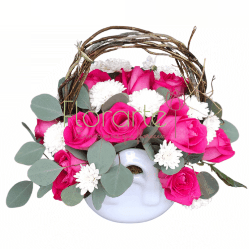 Arreglo Floral Bolsa de Paz y Cariño 2LOG