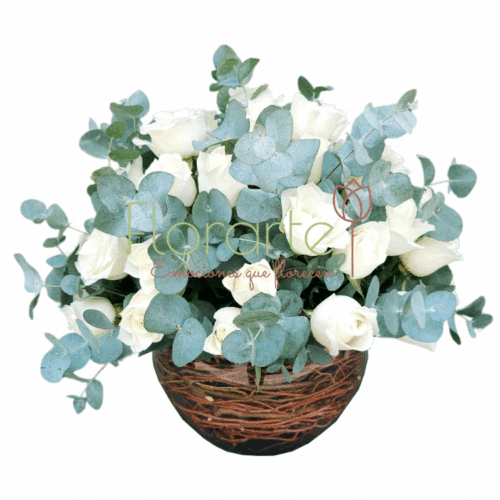 Arreglo Floral: Burbuja de Paz