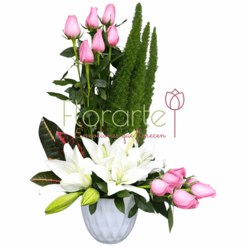 Arreglo Floral: Fantasía de Ternura