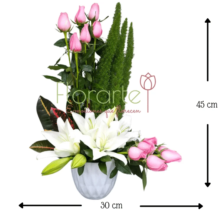 Arreglo Floral: Fantasía de Ternura - Imagen 4