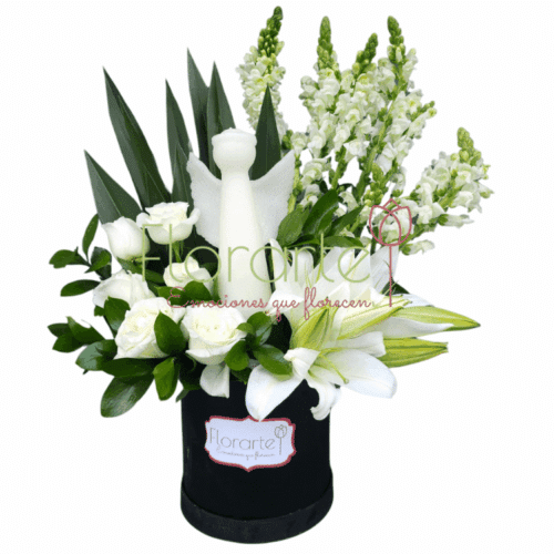 Caja Floral: Digno Homenaje de Paz