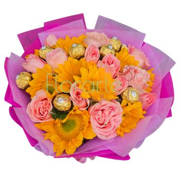 Ramo Floral: Dulzura Multicolor