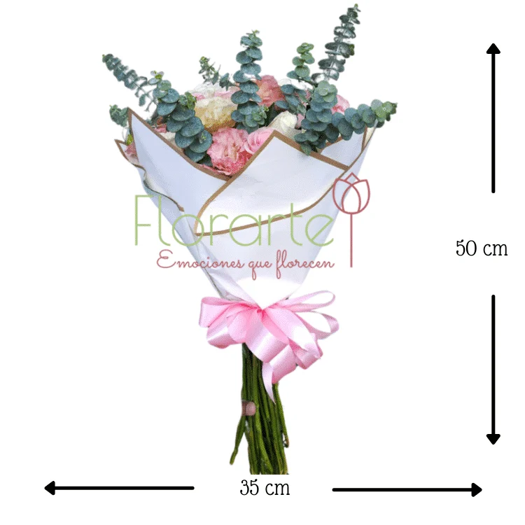 Ramo Floral: Princesa Rosas de Ternura - Imagen 4