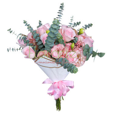 Ramo Floral: Princesa de Lisianthus