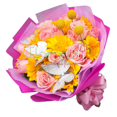 Ramo Floral: Vuelo Entre Soles