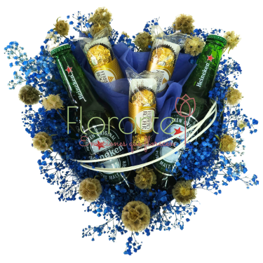 Corazón Floral: Enrredo de Heineken
