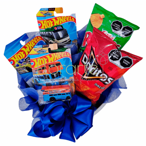 Corazón Floral: Bontanas y Hot Wheels