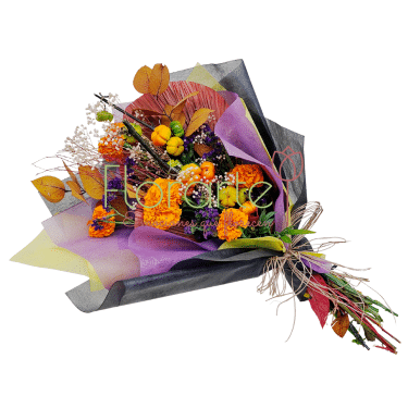 Ramo Floral: Encanto de Cempasúchill