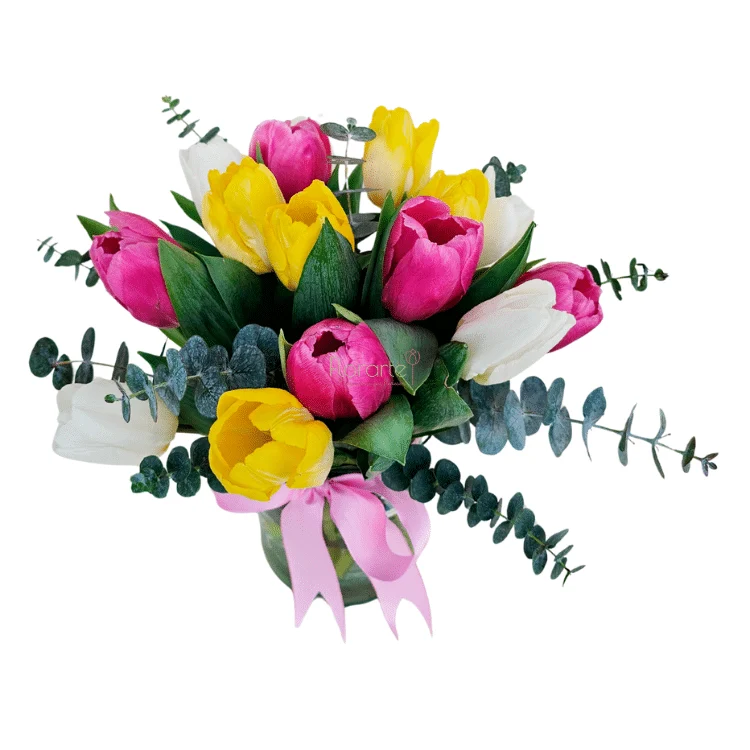 Arreglo Floral: Besos Multicolor - Imagen 2