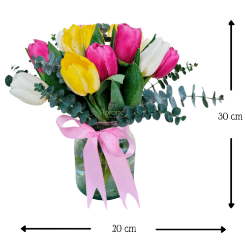 Arreglo Floral Besos MulticolorMED