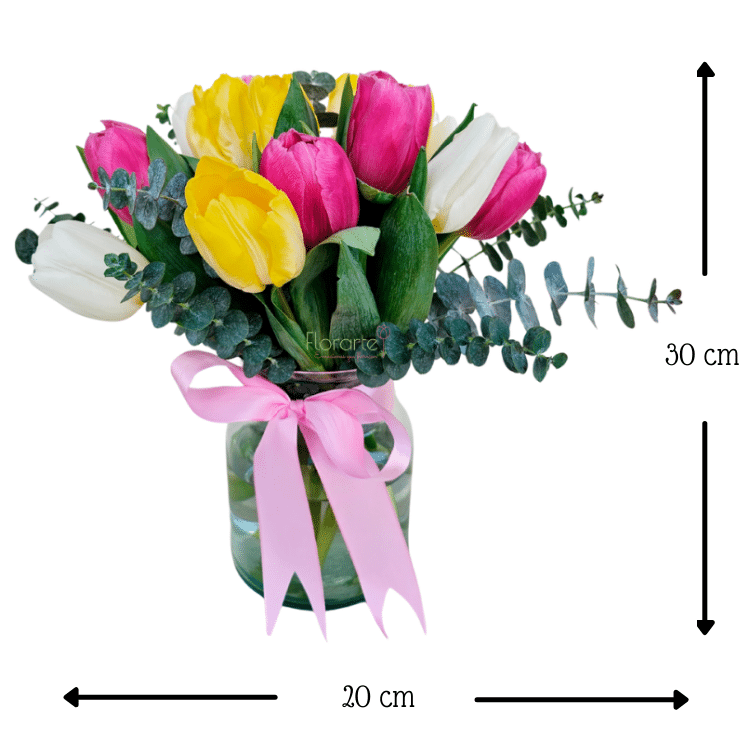 Arreglo Floral Besos MulticolorMED