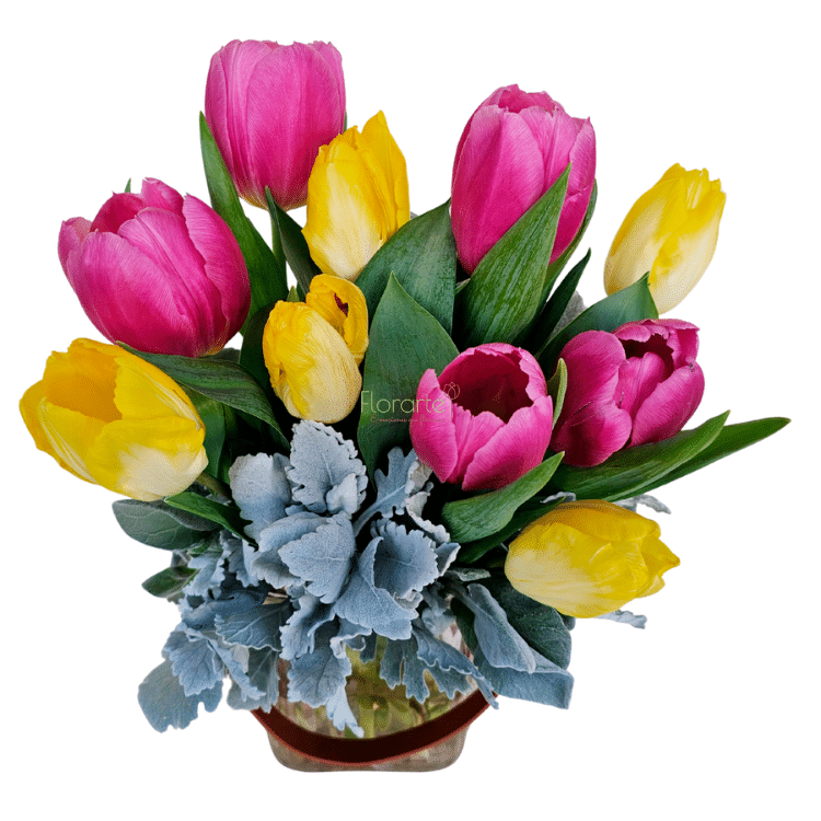 Arreglo Floral Bolsa Multicolor 1LOG