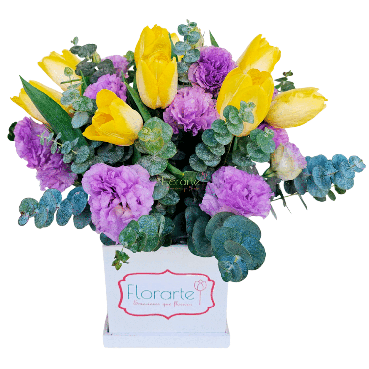 Caja Floral Cariño EternoLOG