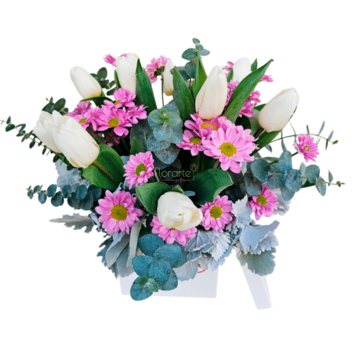 Caja Floral Divina Ternura 1LOG