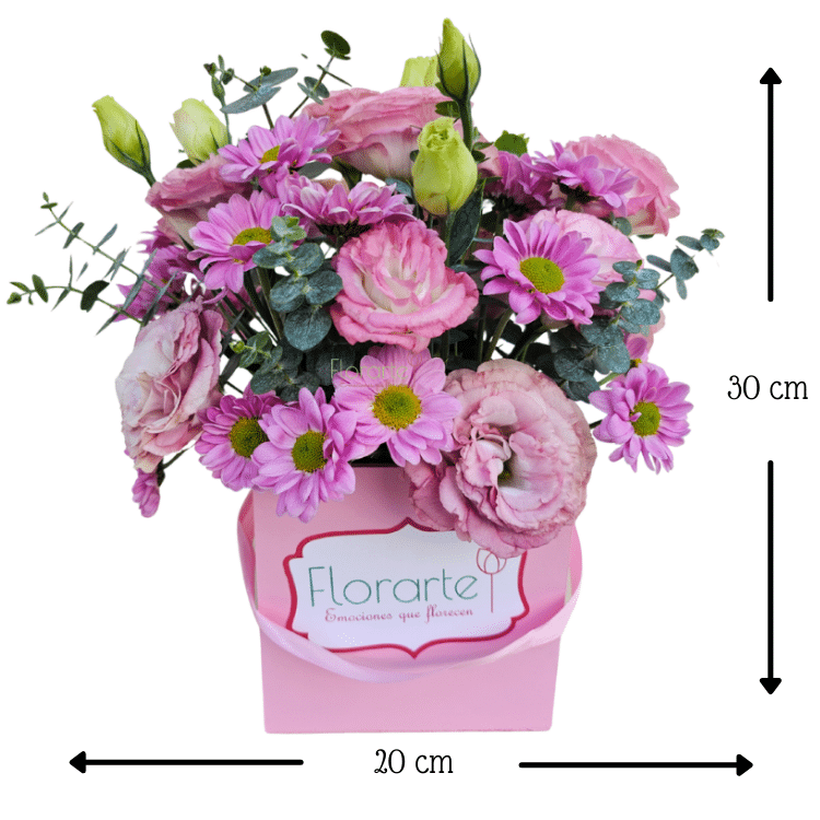 Caja Floral Luna RosaMED