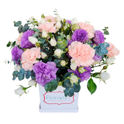 Caja Floral Tiernas Mejillas 1LOG