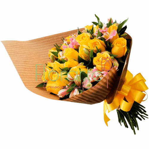 Ramo de Rosas Chispas de Alegría