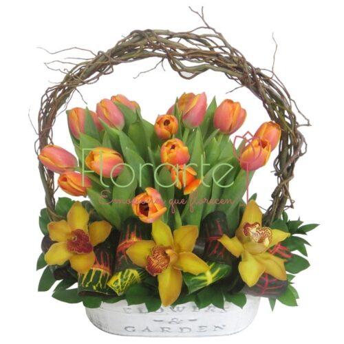 Besos con Orquídeas