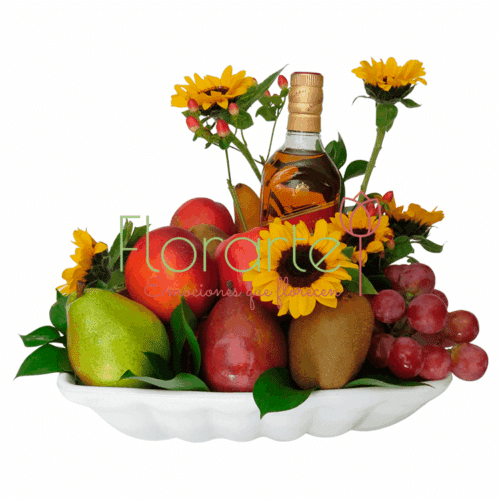 Caminante entre Girasoles