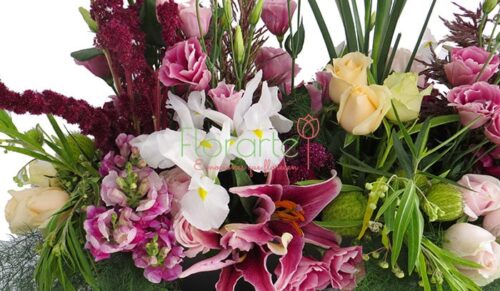 Arreglo Satín y Terciopelo