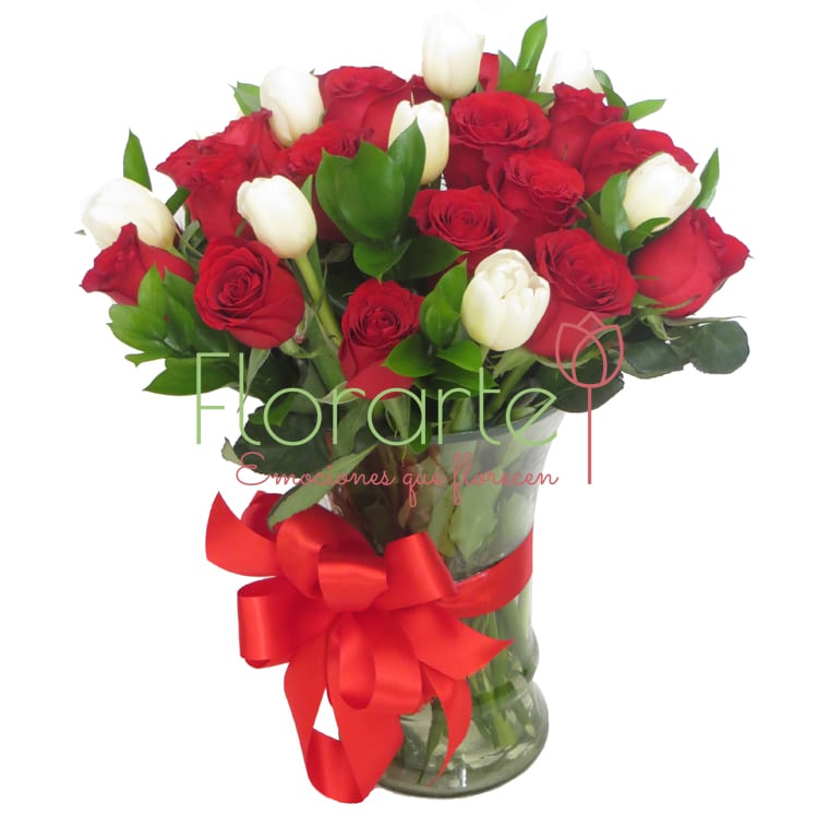 Línea Bouquet Lunares Blancos Línea Bouquet Lunares Blancos