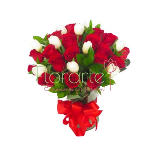 Línea Bouquet Lunares Blancos Línea Bouquet Lunares Blancos